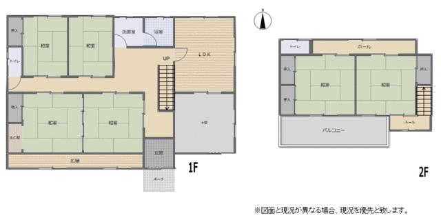 detached 茨城県結城郡八千代町大字沼森 地図を見る