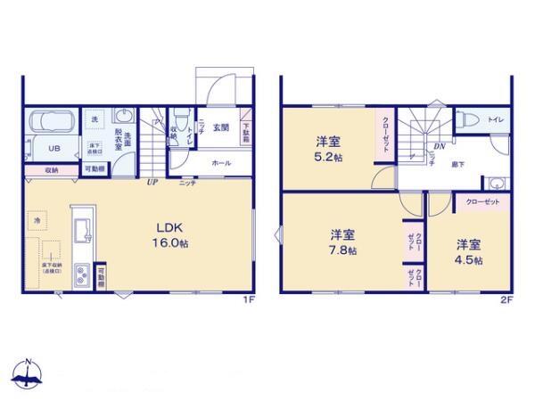 detached 茨城県潮来市日の出５丁目 地図を見る