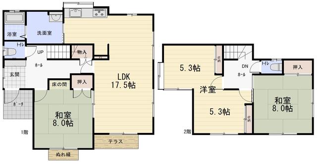 detached 茨城県守谷市久保ケ丘４丁目