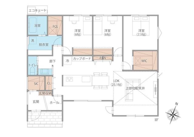detached 茨城県東茨城郡茨城町桜の郷 地図を見る