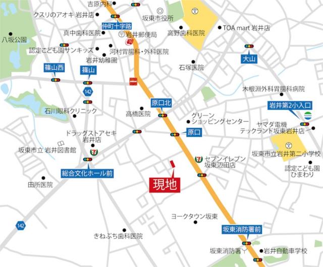 detached 茨城県坂東市辺田 地図を見る