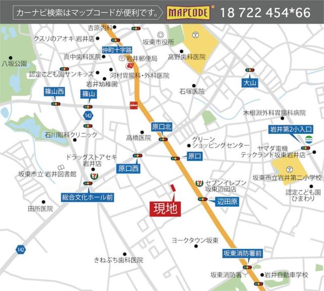 detached 茨城県坂東市辺田 地図を見る