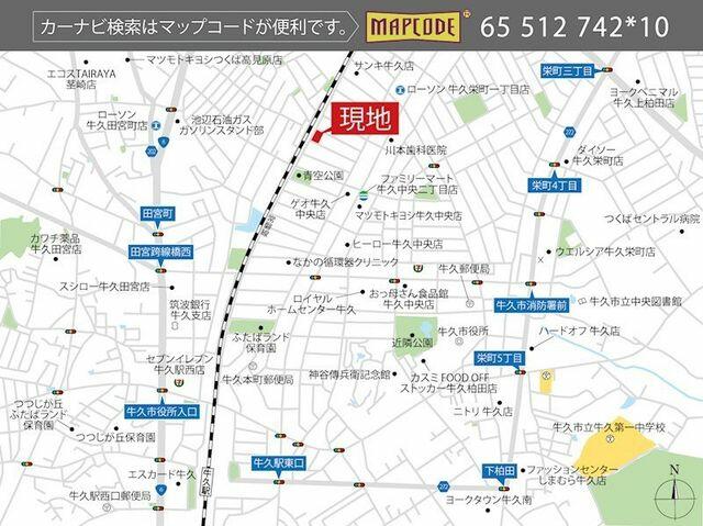 detached 茨城県牛久市中央１丁目 地図を見る