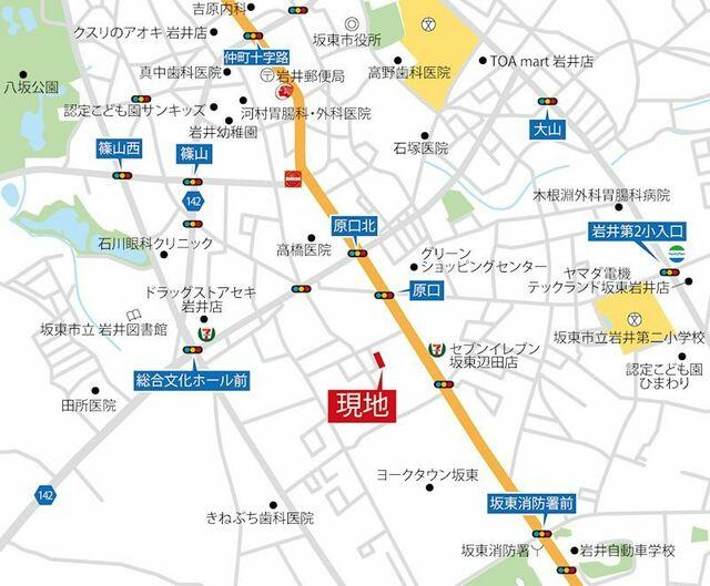 detached 茨城県坂東市辺田 地図を見る