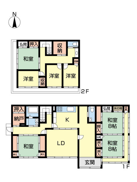 detached 茨城県結城市大字小田林