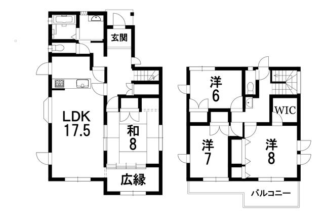 detached 栃木県下野市緑５丁目 地図を見る