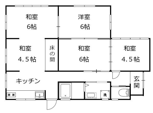 detached 栃木県下都賀郡壬生町中央町 地図を見る
