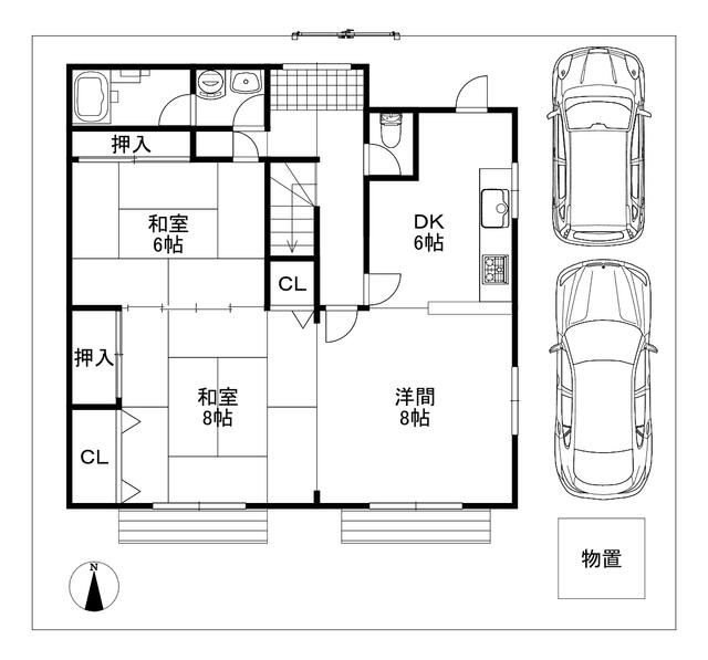 detached 栃木県河内郡上三川町大字多功 地図を見る