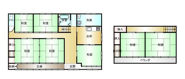detached 栃木県真岡市石島