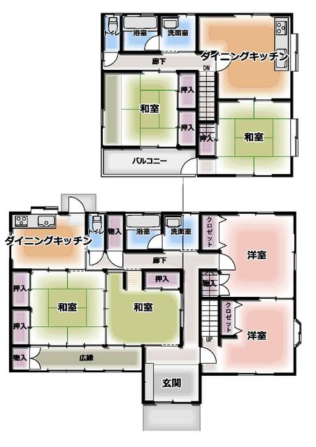 detached 栃木県河内郡上三川町大字西汗 地図を見る