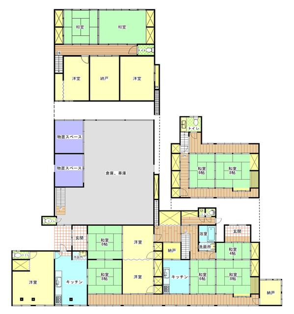 detached 栃木県芳賀郡茂木町大字茂木 地図を見る