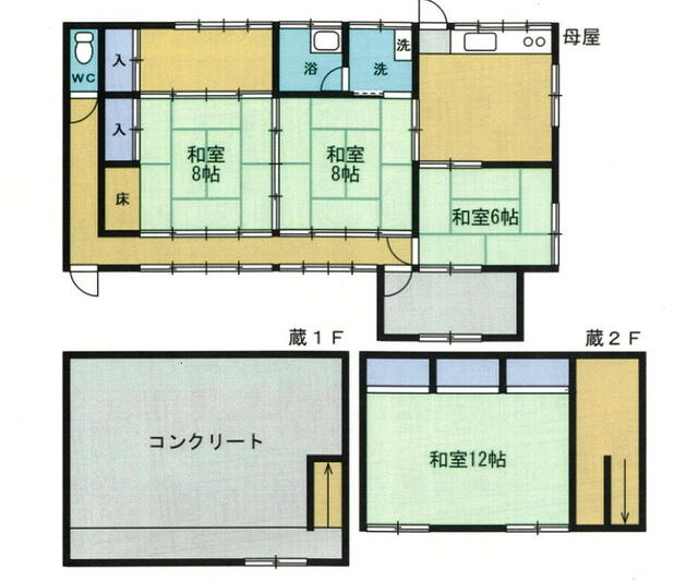 栃木県小山市の一戸建て | 980万円 | 4DK | 353.03m² | Akiyama house finder