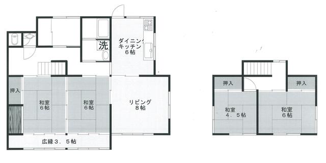 detached 栃木県栃木市大平町横堀 地図を見る