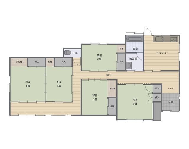 detached 栃木県那須塩原市西赤田