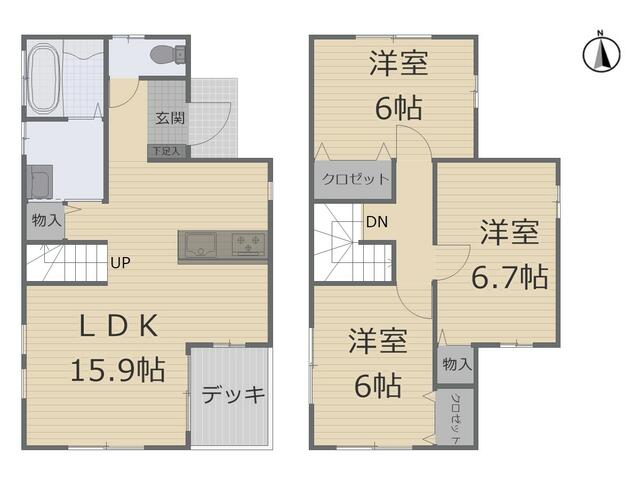 detached 栃木県さくら市喜連川 地図を見る