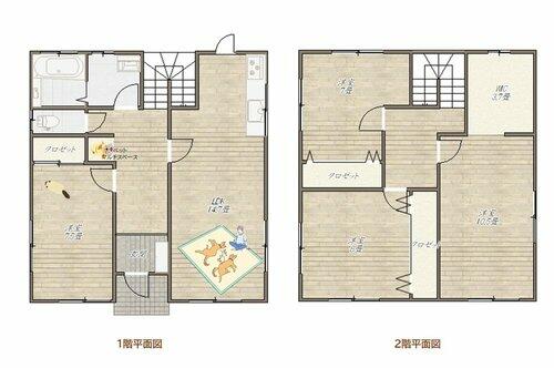 detached 栃木県芳賀郡益子町大字七井 地図を見る