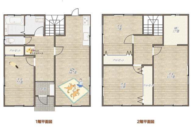 detached 栃木県芳賀郡益子町大字七井 地図を見る