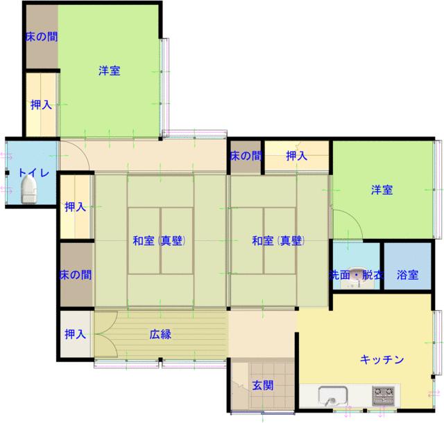 detached 栃木県栃木市神田町 地図を見る