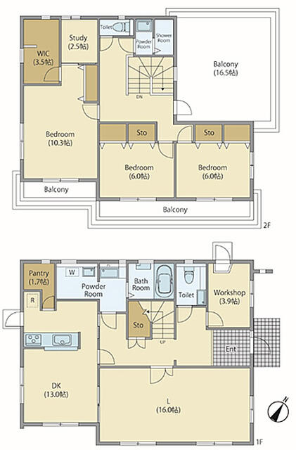 detached 栃木県大田原市北金丸