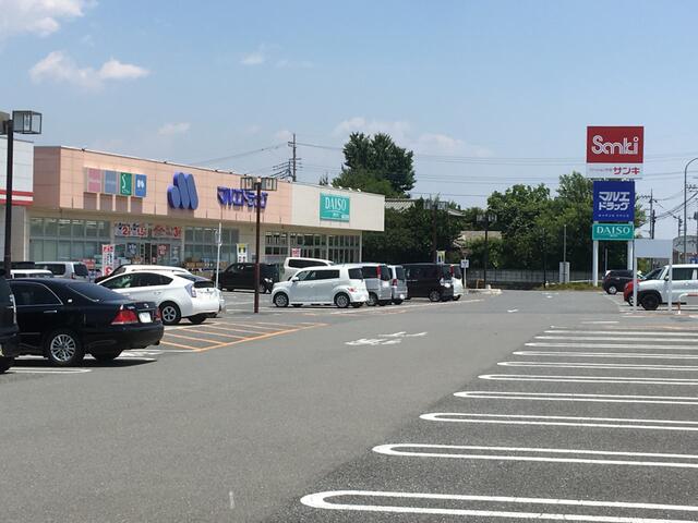 サンキ安中店、ダイソー、マルエドラッグ (1,444m)