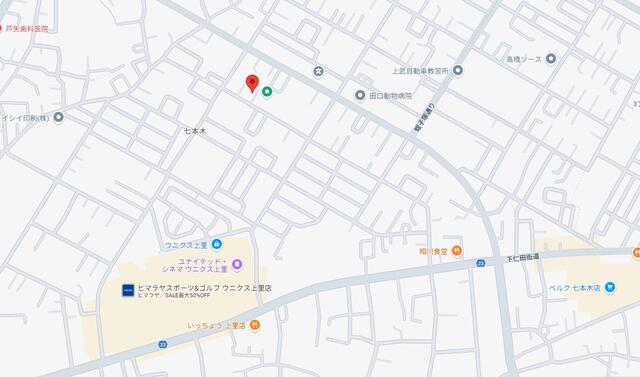 detached 埼玉県児玉郡上里町大字七本木