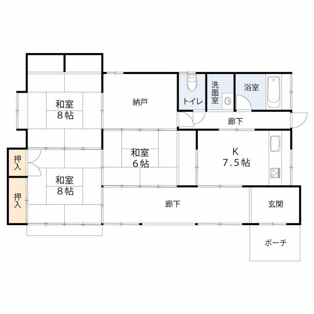 detached 群馬県佐波郡玉村町大字上茂木