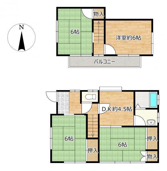 detached 群馬県前橋市総社町総社 地図を見る
