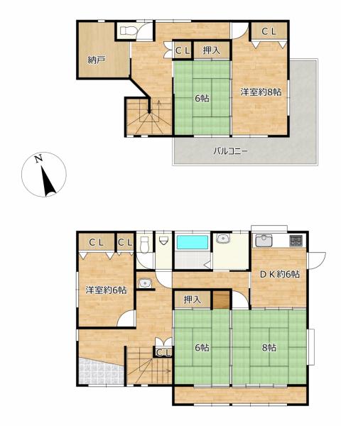 detached 群馬県前橋市鳥取町 地図を見る