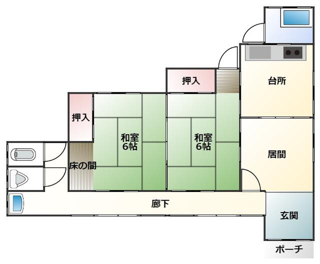 detached 群馬県館林市富士原町