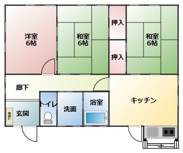 detached 群馬県館林市近藤町 地図を見る
