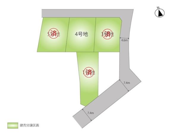 detached 埼玉県児玉郡上里町大字勅使河原 地図を見る