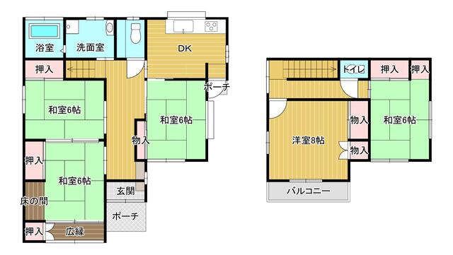 detached 群馬県館林市加法師町 地図を見る