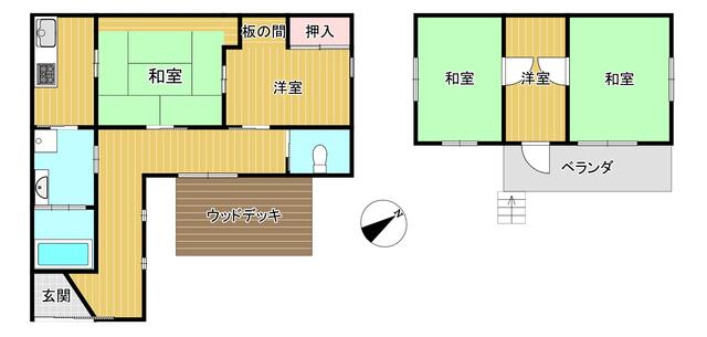 house for sale in 館林市, Gunma | ¥9,800,000 | 5K | Akiyama house finder