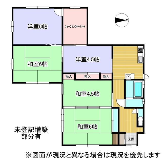 detached 群馬県太田市台之郷町