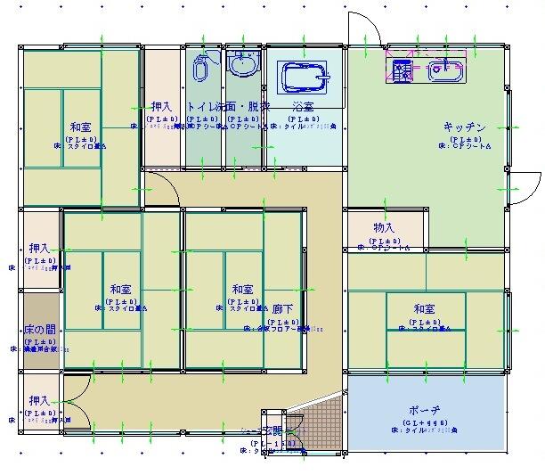 detached 群馬県邑楽郡板倉町大字細谷