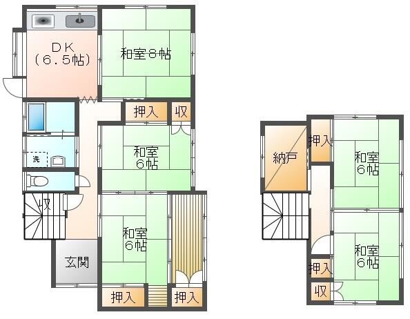 detached 群馬県吾妻郡東吾妻町大字三島