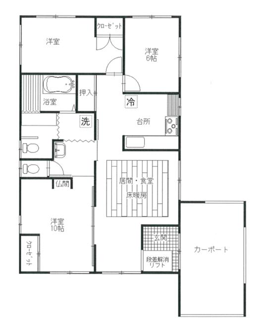 detached 群馬県邑楽郡大泉町大字寄木戸