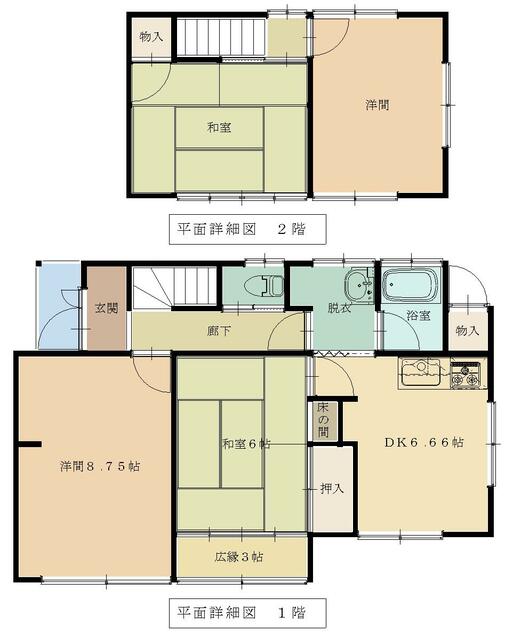 detached 群馬県甘楽郡甘楽町大字金井
