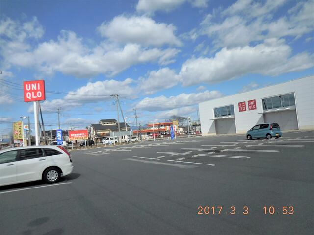 ユニクロ藤岡店 (1,392m)