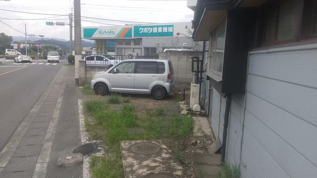 現地（駐車場）