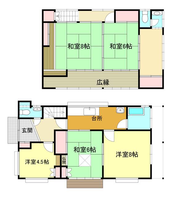 detached 群馬県桐生市永楽町 地図を見る