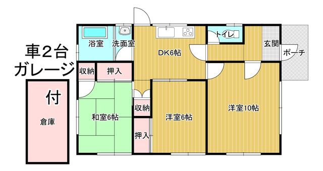 detached 群馬県太田市鳥山上町