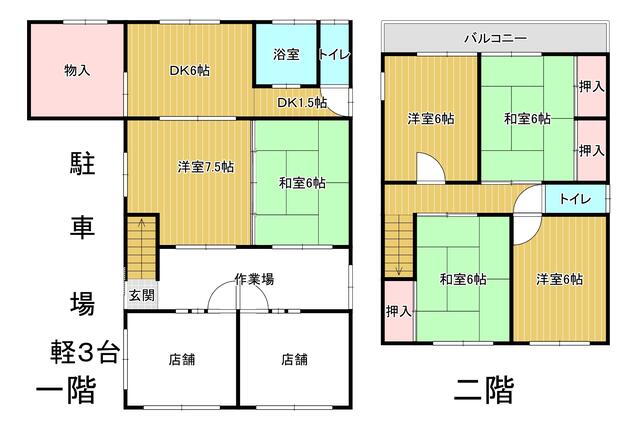 detached 群馬県桐生市宮本町１丁目