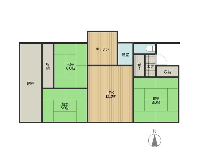 detached 群馬県佐波郡玉村町大字藤川