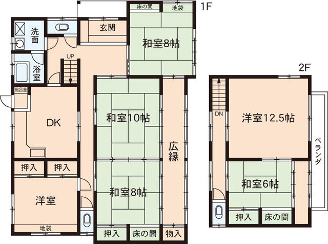 detached 群馬県渋川市渋川入沢 地図を見る
