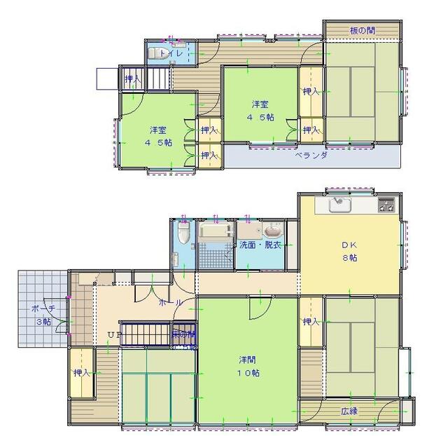 detached 群馬県館林市富士原町 地図を見る