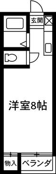 間取り図／※反転タイプです