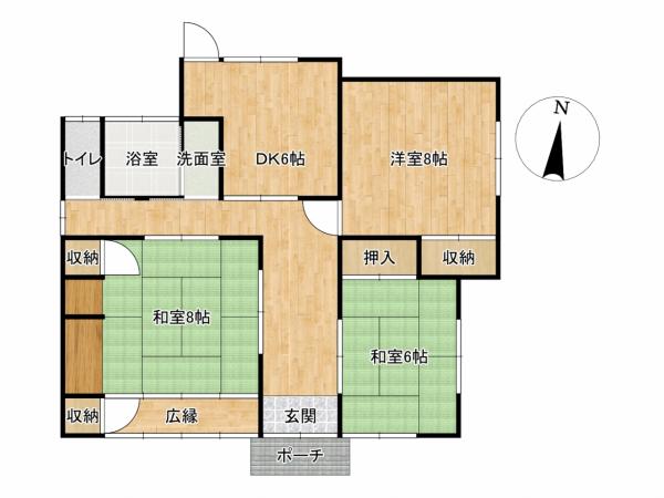 detached 群馬県邑楽郡大泉町東小泉２丁目 地図を見る