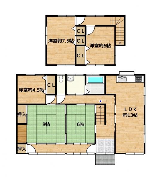 detached 群馬県邑楽郡大泉町大字吉田 地図を見る
