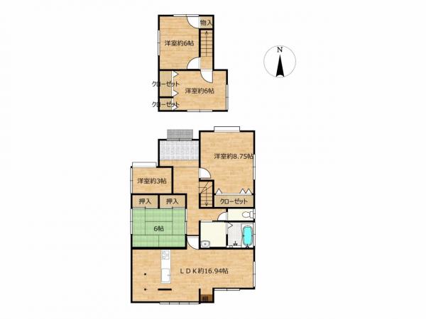 detached 群馬県館林市近藤町 地図を見る